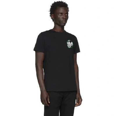 Shop Diesel Black Diego-j10 T-shirt In 900 Black