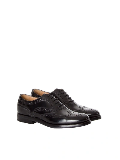 Shop Church's Leather Derby In Black