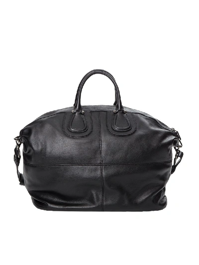 Shop Givenchy "nightingale Top H" Bag In Black