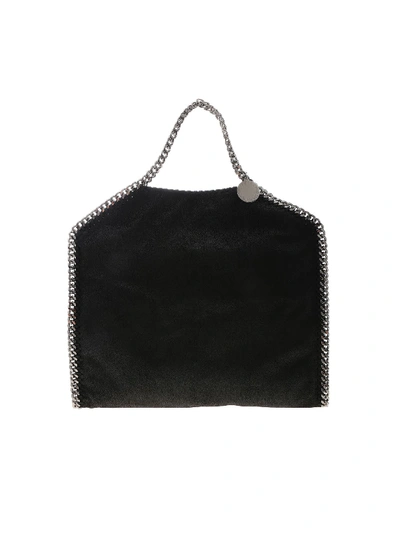 Shop Stella Mccartney 3 Chain Falabella Bag In Black