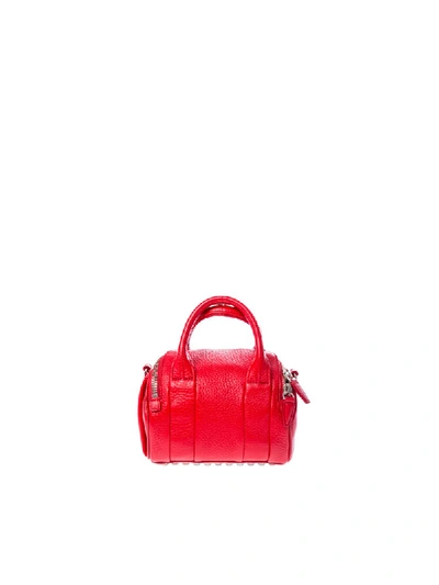 Shop Alexander Wang "rocco Duffel" Red Bag