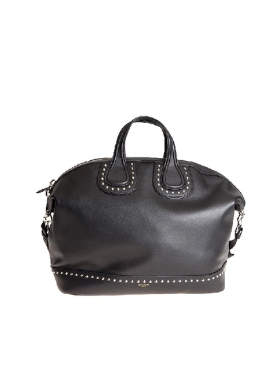 Shop Givenchy Nightingale Bag In Black