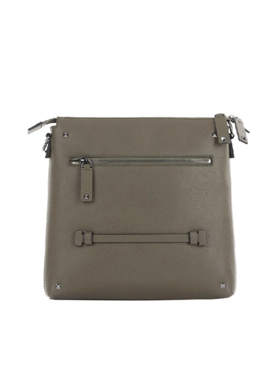 Shop Valentino Leather Bag In Green