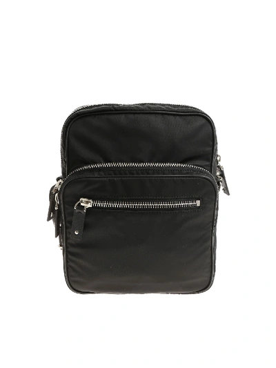 Shop Valentino Black Vltn Shoulder Bag