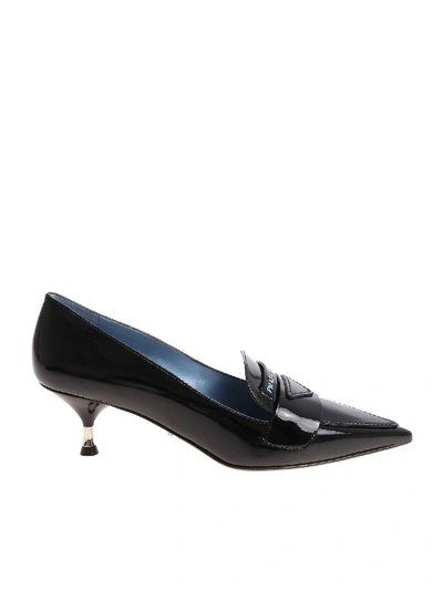 Shop Prada Black Pointy Toe Pumps