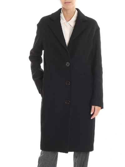 Shop Semicouture Claudett Black Coat