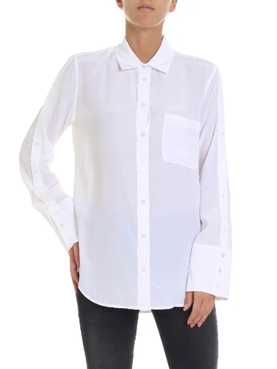 Shop Equipment Brayden White Shirt With Chest Pocket