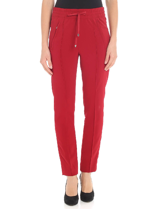 red trousers website