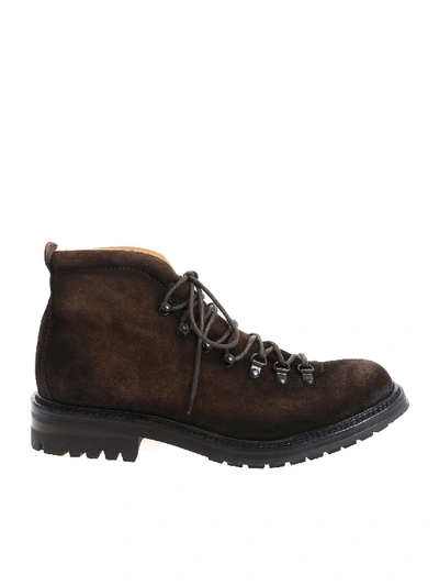Shop Officine Creative Brown "exeter" Ankle Boots