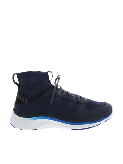 Shop Ps By Paul Smith Blue "zookie" Sneakers