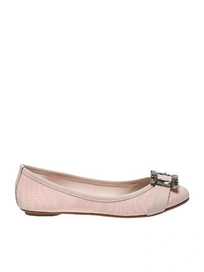 Shop Anna Baiguera Pink Annette Flex Flats