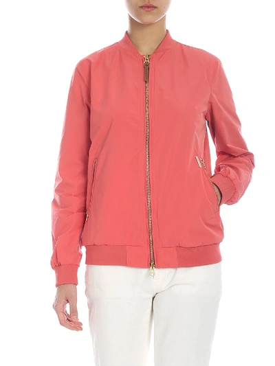 Shop Woolrich Charlotte Salmon Pink Jacket