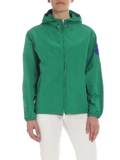 Shop Moncler Jacket In Green