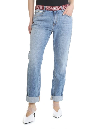 Shop Stella Mccartney Boyfriend Jeans In Light Blue