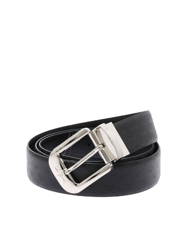 armani logo belt