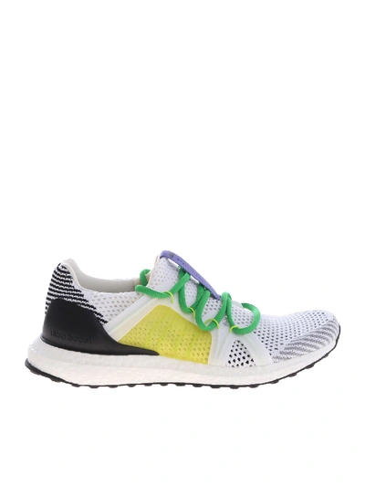 Shop Adidas By Stella Mccartney Ultraboost Sneakers In White With Multicolo