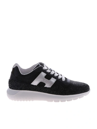 Shop Hogan H371 Interactive 3 Sneakers In Black