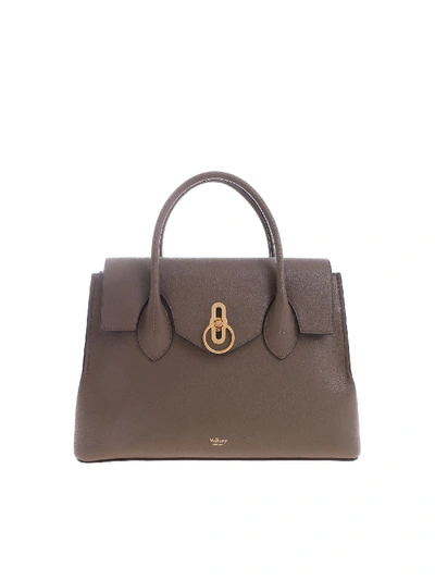 Shop Mulberry Seaton Bag In Dove Color In Grey