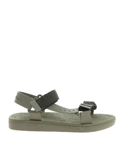 Shop Melissa Scented Rubber Sandals In Army Green
