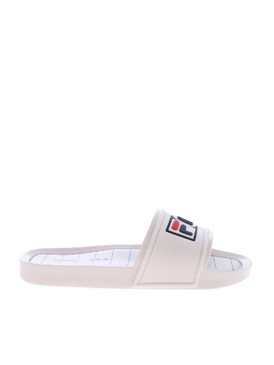 Shop Melissa Scented Rubber Slides In White