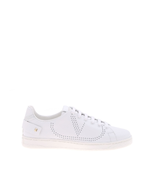 valentino sneakers with feathers
