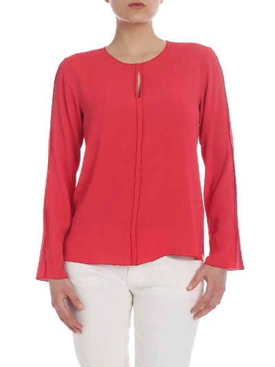 Shop Her Shirt Aiden Blouse In Red