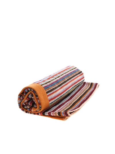 Shop Paul Smith Multicolor Striped Towel