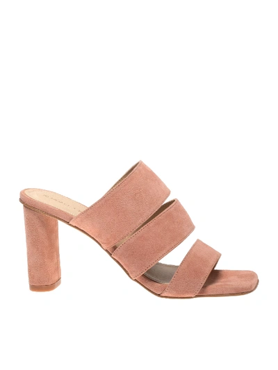 Shop Kendall + Kylie Leila Sandals In Pink Suede