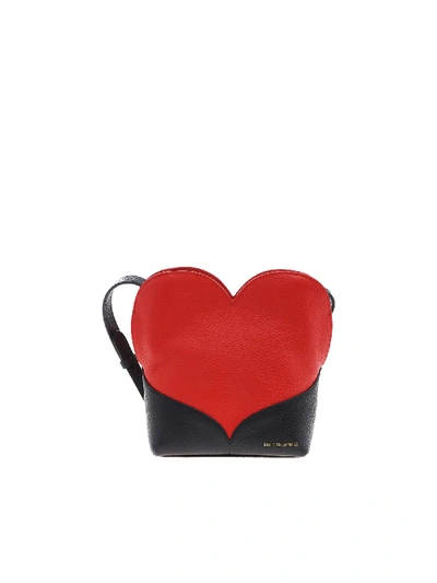 Shop Lulu Guinness Harriet Bag In Black And Red