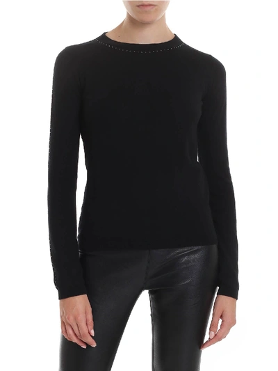 Shop Max Mara Solange Long-sleeved Shirt In Black