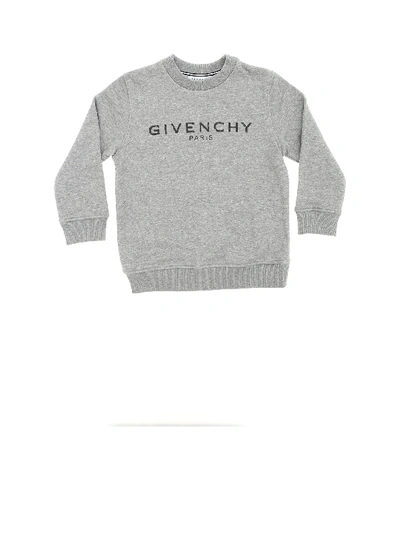 Shop Givenchy Printed Sweatshirt In Grey