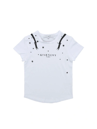 Shop Givenchy White T-shirt With Vintage Print