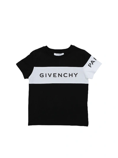 Shop Givenchy Black T-shirt With Logo Band