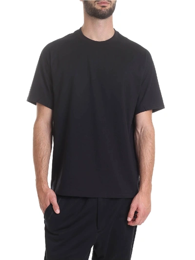 Shop Y-3 Print T-shirt In Black