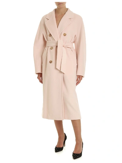 Shop Max Mara Oversized Madame Coat In Pink