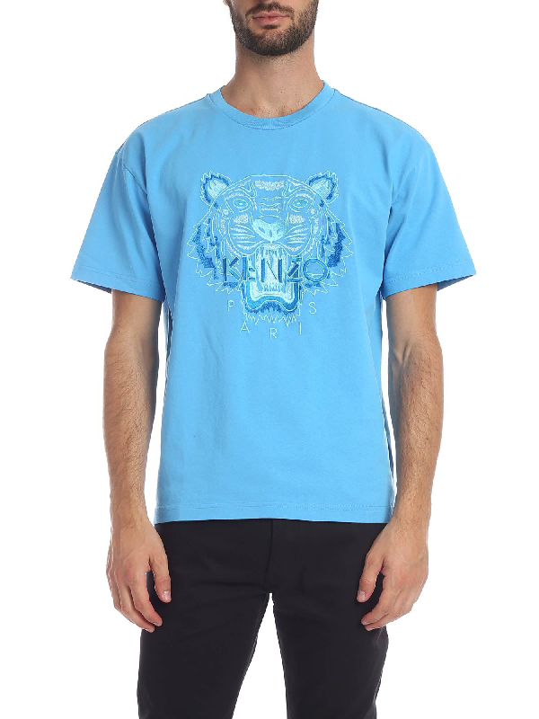 light blue kenzo t shirt