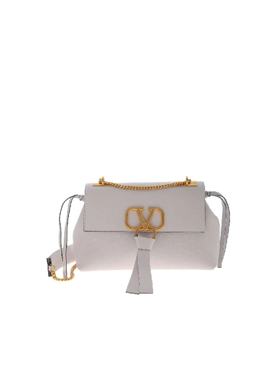 Shop Valentino Vring Bag In White