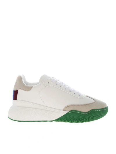 Shop Stella Mccartney Sneakers In White Eco-leather