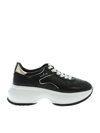 Shop Hogan Maxi I Active Sneakers In Black