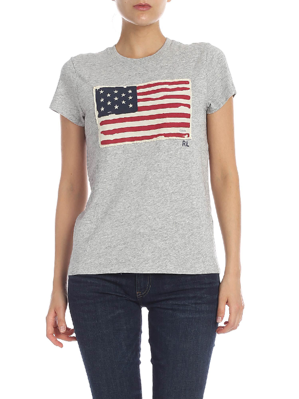 polo ralph lauren flag t shirt