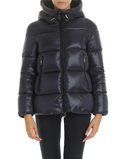 Shop Moncler Seritte Down Jacket In Blue