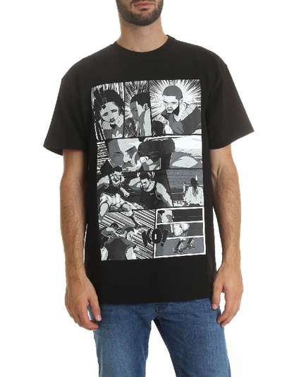 Shop Ih Nom Uh Nit Black T-shirt With Creed 2 Print