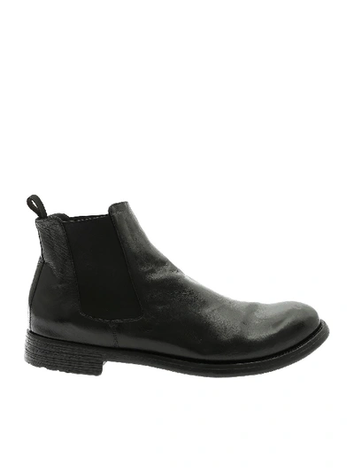 Shop Officine Creative Chelsea In Black Leather
