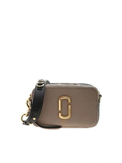 Shop Marc Jacobs The Softshot Bag In Cement Multi Color In Grey