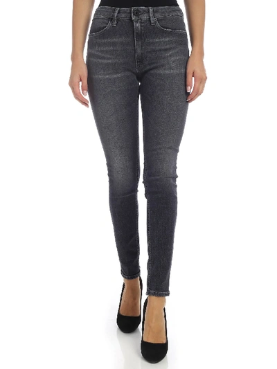 Shop Dondup Iris Jeans Smoke Grey