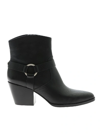 Shop Michael Kors Pointed Ankle Boots In Black
