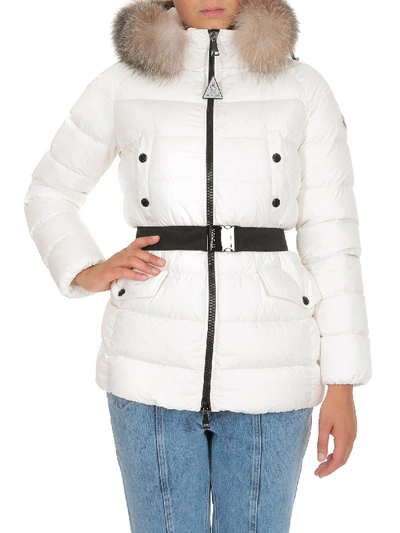 Shop Moncler Clion Down Jacket In White