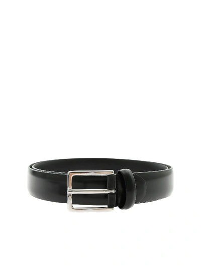 Shop Anderson's Black Leather Belt