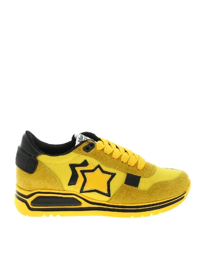 Shop Atlantic Stars Shaka Sneakers In Yellow