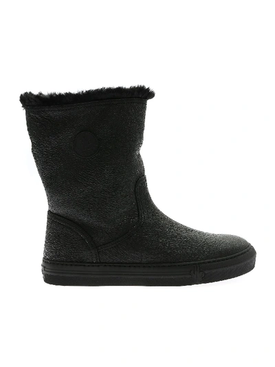 Shop Moncler Arabelle Ankle Boots In Black